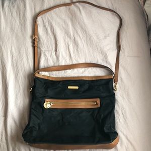 Michael Kors Water Resistant Black and Brown Purse